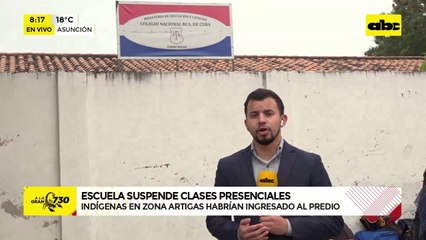 Movilización indígena: directora de escuela explica por qué decidieron suspender clases