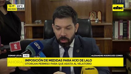 Caso “Lalo” Gomes: frente a críticas, juez fundamenta allanamiento