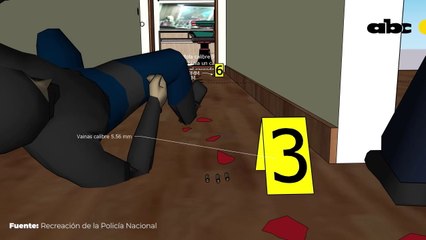 Recreación en 3D de la muerte del diputado Lalo Gomes