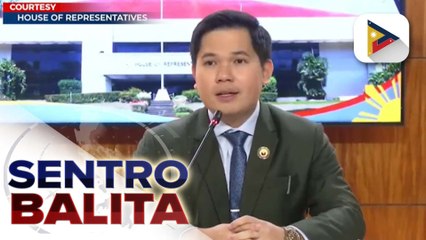 Suspensyon ni Rep. Barzaga, may basehan at hindi iniutos ng Malakanyang, ayon sa House Committee on Ethics and Privileges | ulat ni Mela Lesmoras