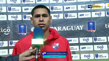 Gustavo Caballero y el triunfo de Nacional en la Copa Paraguay