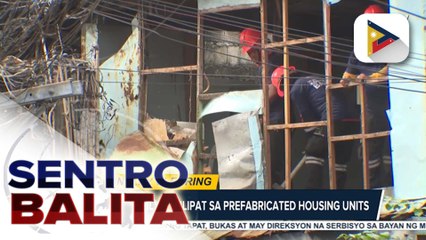 8 pamilya na nakatira sa taas ng drainage line ng San Juan City, ni-relocate; pagbaha, inaasahang maiibsan dahil sa paglilinis ng drainage | ulat ni Bernard Ferrer