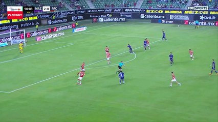 Josué Colmán marcó en la victoria 3-0 de Mazatlán