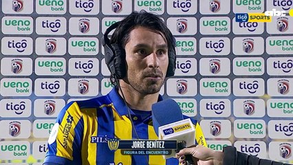 Jorge Benítez y el empate de Sportivo Luqueño