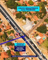 MOPC y prohibición de giro a la izquierda en Pedrozo