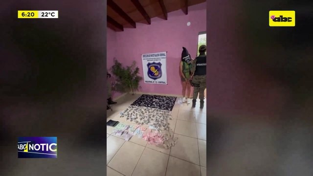 Video: Duro golpe a microtraficantes de drogas durante allanamientos