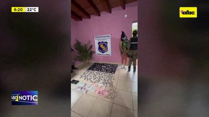 Video: Duro golpe a microtraficantes de drogas durante allanamientos