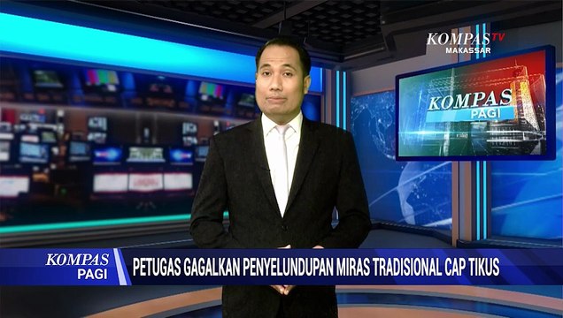 Petugas Gagalkan Penyelundupan Miras Tradisional Cap Tikus