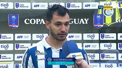 Walter Bogado analizó la victoria del 2 de Mayo en Copa Paraguay