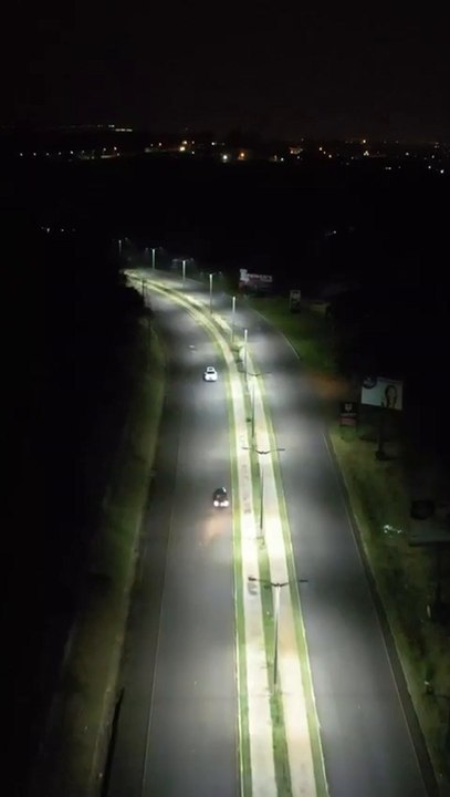 Iluminación En La Frontera De Saltos Del Guaira Con El Brasil