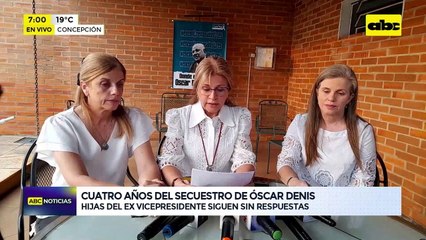 Cuatro años del secuestro de Oscar Denis