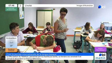 Mercredi 3 décembre, journée internationale de la langue basque