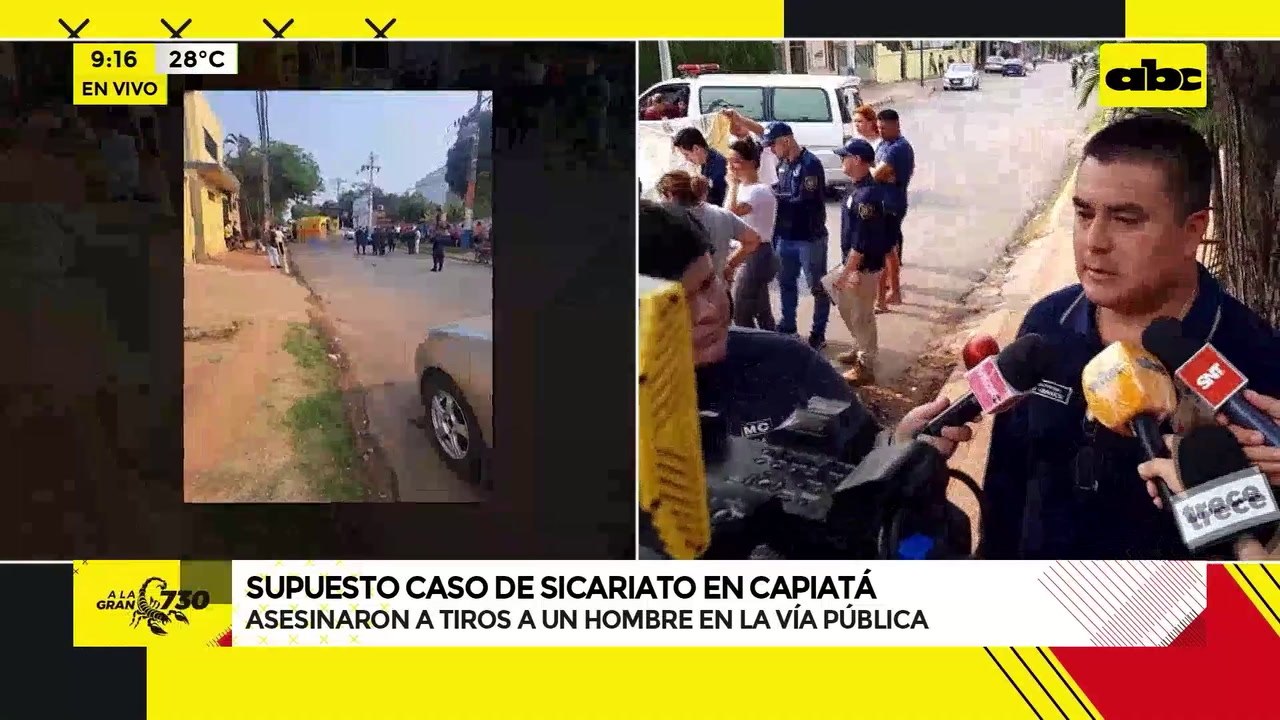 Sicariato en Capiatá sería un ajuste de cuentas: ¿quién era el asesinado?