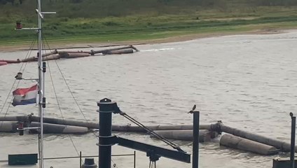 Essap draga el río Paraguay en Asunción para asegurar captación de agua