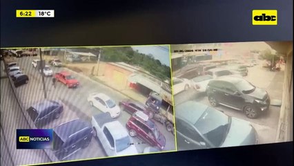 Video: Robó una camioneta, chocó y fue arrestado