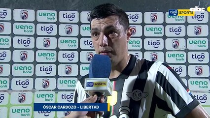 Óscar Cardozo y la victoria de Libertad en Villa Elisa