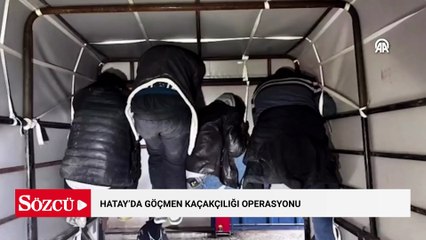 Hatay'da göçmen kaçakçılığı operasyonu