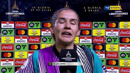 Liza Larrea y la victoria de Libertad en la Copa Libertadores Fememina