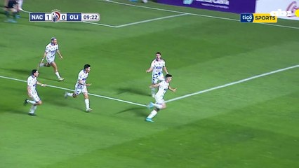 Los goles de la victoria 2-0 de Nacional sobre Olimpia