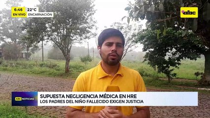 Encarnación: Padres exigen justicia tras supuesta negligencia médica en el HRE