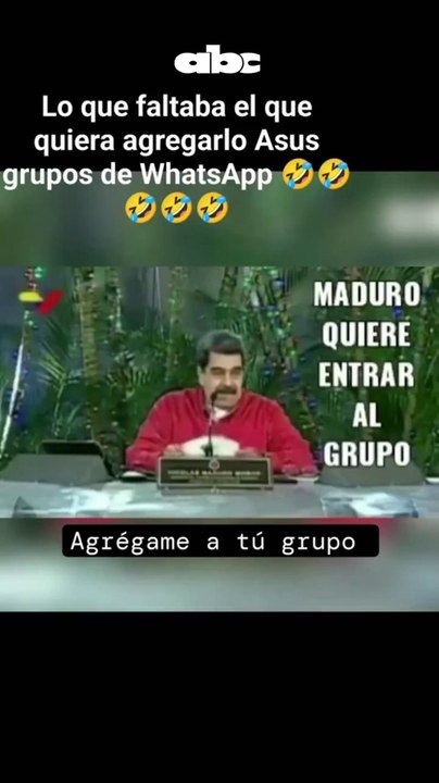 Maduro quiere entrar al grupo