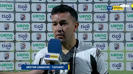 Néstor Camacho y el triunfo de Tacuary frente a Sportivo Trinidense