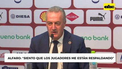Las palabras de motivación de Gustavo Alfaro a Tony Sanabria