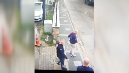 Menteşe’de 112 Girişini Su Bastı: Ekipler Yağmur Altında Seferber Oldu