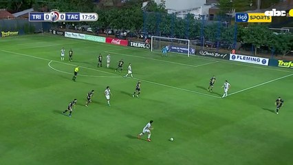Los goles del triunfo 3-2 de Tacuary sobre Sportivo Trinidense