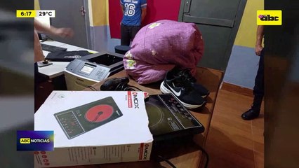 Video: Presunto ladrón ofrecía objetos robados fue arrestado