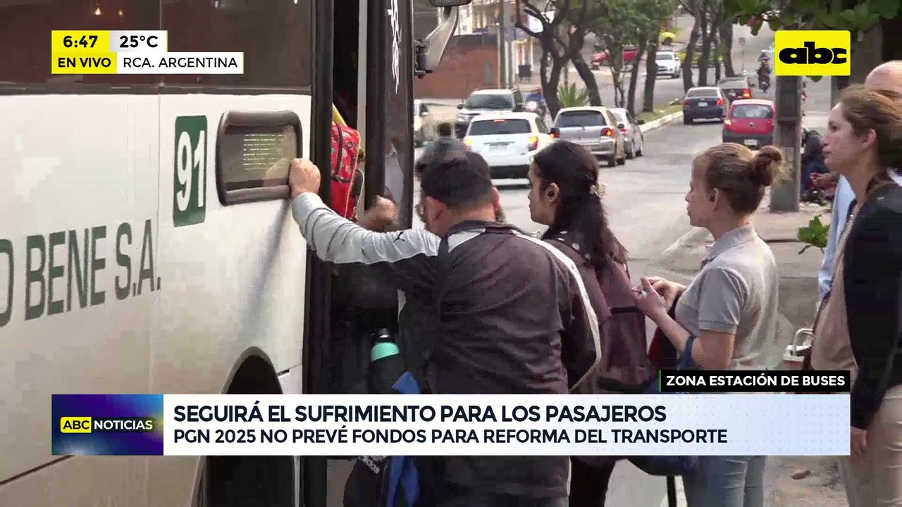 Transporte público: pasajeros siguen sufriendo constantes reguladas