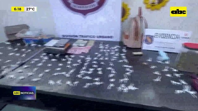 Video: Desmantelan focos de ventas de drogas tras allanamientos