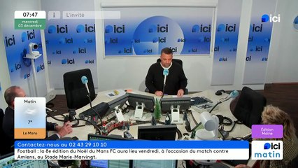 Emmanuel Franco, président de l'association des maires de Sarthe