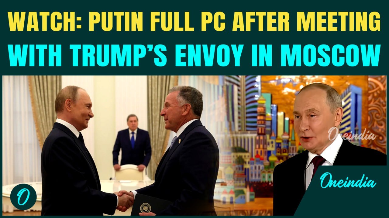 Putin–Witkoff High-Stakes Meeting in Moscow | W...