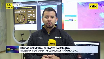 Video: Anuncian que lluvias volverían durante la semana