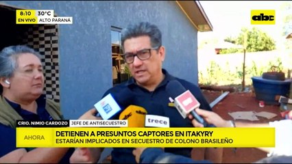 Liberaron a colono brasileño y hay seis detenidos tras allanamiento