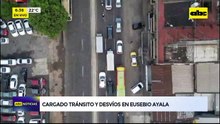 Video: Caos vehicular por obras en Eusebio Ayala