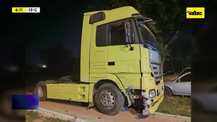 San Antonio: joven motociclista murió en violento choque