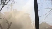 Incendio en zona comercial de Lambaré