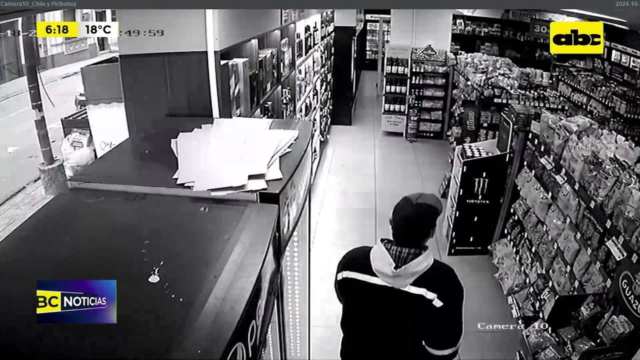 Video: Detenido tras varios robos a minimercados