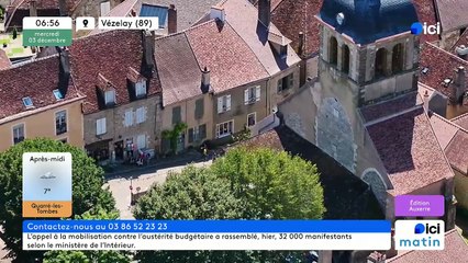 03/12/2025 - ici matin par ici Auxerre en vidéo