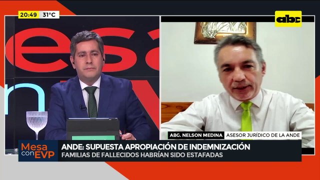 Apropiación de indemnización: “ocho personas serán imputadas”, dice asesor de la ANDE