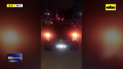 Mariano R. Alonso: Conductor de bolt recibió un disparo tras asalto