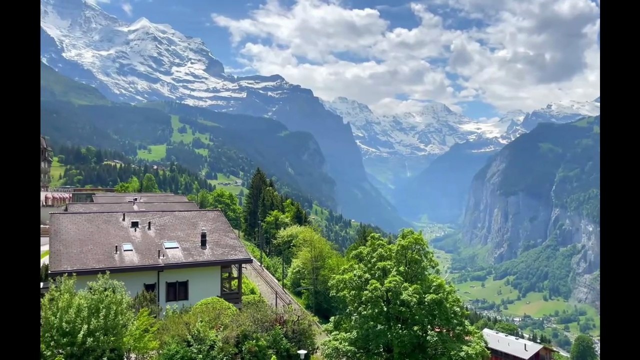 Wengen Villages, Switzerland  (English Version)