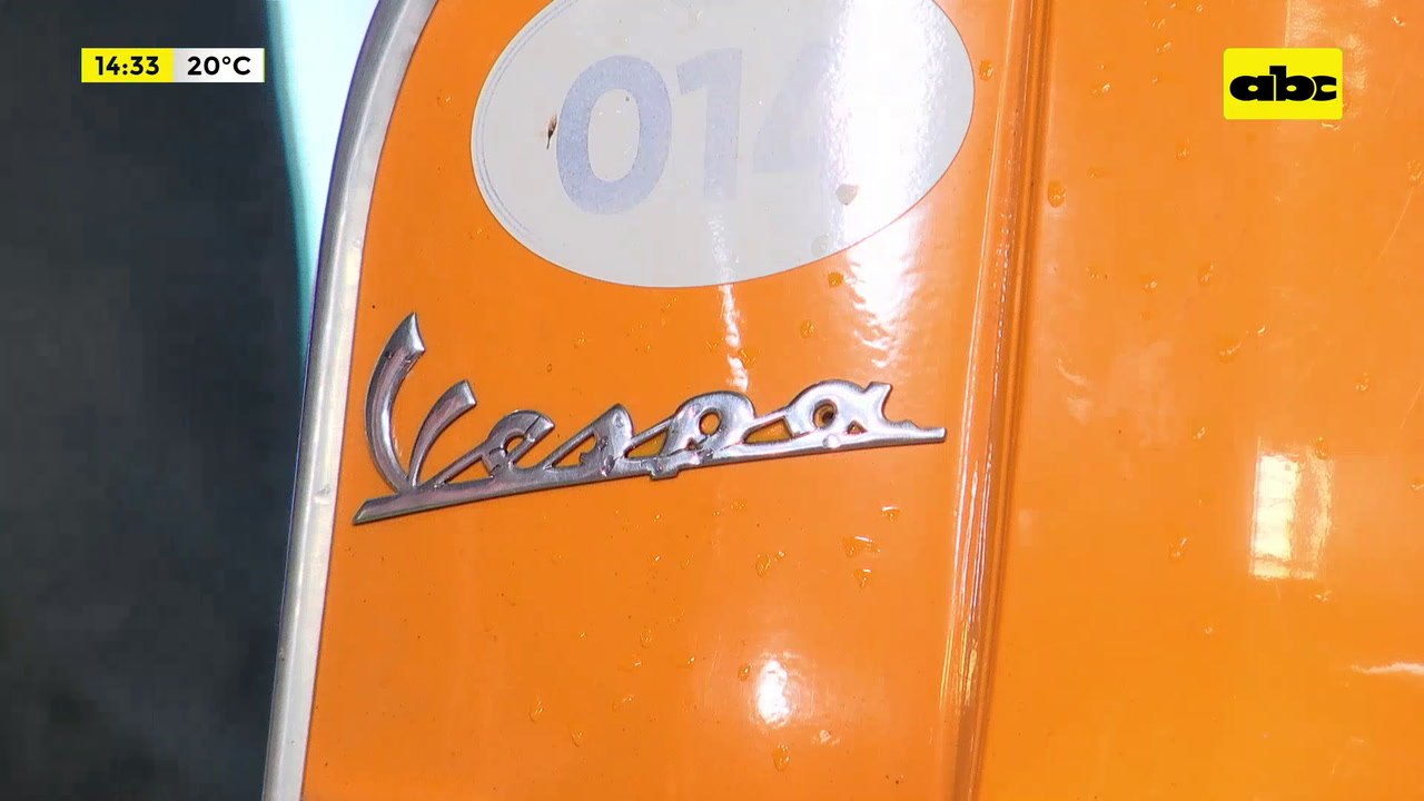 El “enjambre de vespas” visitará Asunción: viajeros de todo el continente llegan al país