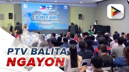 DMW at Embahada ng Finland, nag-alok sa mga Pilipino ng mahigit 1,300 na trabaho sa Finland