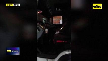 GPS de camiones permitió frustrar robo en Luque: ladrones tuvieron que huir