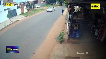 Video: Violento asalto a local comercial en Capiatá