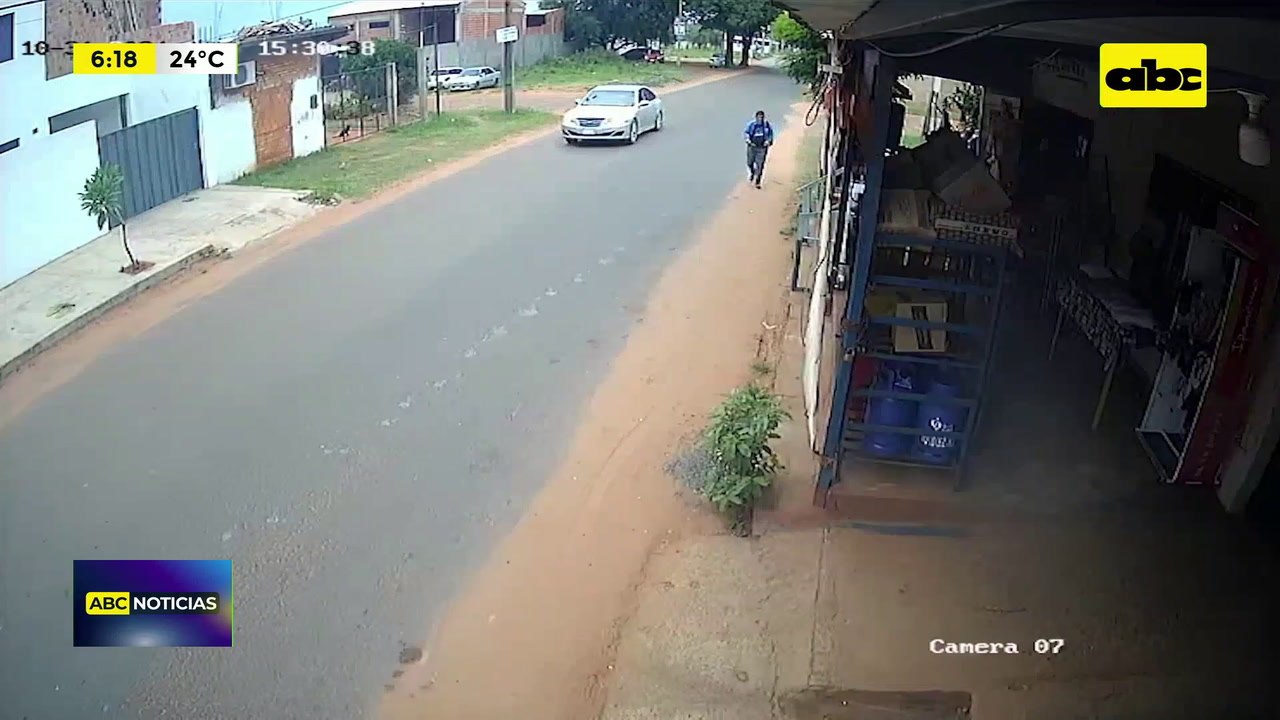 Video: Violento asalto a local comercial en Capiatá