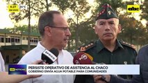 Chaco: nuevo contingente parte a las comunidades más afectadas por la sequía